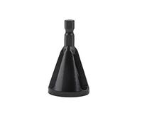 Utensile per smusso esterno per smussatura con codolo esagonale in acciaio inossidabile Punta per trapano ad alta velocità per rimuovere la sbavatura Utensile per smussatura esagonale-Nero