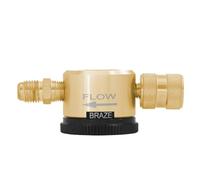 UTENSILE PER SPURGO AZOTO REGOLATORE DI PRESSIONE REGOLABILE HVAC OTTONE