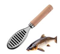 Utensile Per Squamare Pesce Raschietto Acciaio Inossidabile Con Manico In