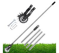 Utensile per tagliabordi per prato, con asta regolabile in acciaio inox, lama in lega ad alta resistenza, per paesaggistica e giardino, lunghezza 171 cm