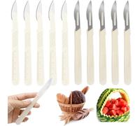 Utensile per Tagliare il Pane 10 Pcs Taglierino Per Pane Lama Pane Coltello Per Impasto Coltello Da Pane Professionale Coltello Pane Bread Lame Bread Lame Per Intagliare Il Pane Crudo Lama Pane