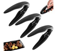 Utensile per tagliare le castagne, pelapatate in acciaio inossidabile da 3 pezzi, clip per aprire le noci multifunzionale per utensili da cucina