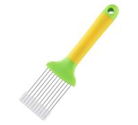 Utensile per tagliare le cipolle, con manico di sicurezza e utensile da cucina multifunzione - Affettatrice per limone, per carote, pomodori, avocado, uova e carne