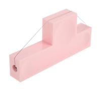 Utensile per Taglio Angolare Ceramica per Argilla, Rosa, Regolabile | Acciaio Inossidabile e Plastico, per Argille Dure e Morbide, Uso Artigianale e Ceramica, Hobbyisti