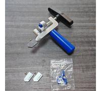 Utensile per Taglio Vetro e Piastrelle 2 in 1 con Taglierina a Rullo e Pinze per