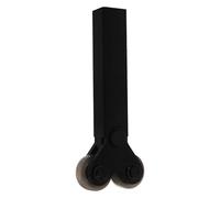 Utensile per Tornio Ruota Doppia Zigrinatura 26mm 60° | Taglio Preciso, Impugnatura Ergonomica, Acciaio Nero, per Rame e Alluminio, Diametro Interno 8mm