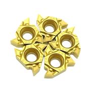 Utensile per tornitura, 10 pezzi di utensili filettati MMT 16ER 16IR AG60-S VP15TF UE6020 US735 inserti in carburo MMT16ER AG60-S utensili per tornio (16ER AG60-S VP15TF)