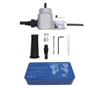 Utensile per trapano per roditrice per lamiera a doppio scopo, funziona perfettamente con trapani elettrici o pneumatici superiori a 10 mm