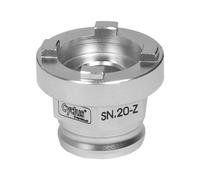Utensile pro smonta la ruota libera a 4 tacche Cyclus BMX snap.in 179967 Argento