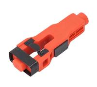 Utensile professionale di precisione per serrature da incasso per porte, ideale per l'installazione di serrature su porte di spessore 1 3/4" e 1 3/8". arancione.