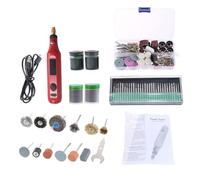 Utensile rotante 3.7V Cordless Potenza Velocità variabile per Artigianato Fare Grinder Strumento