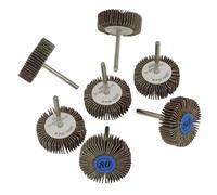 Utensile Rotante Linguetta Ruota Set 7pc Ø30mm - Sealey RTA7FW Nuovo