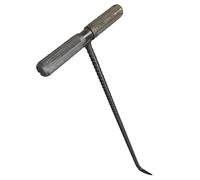 Utensile sollevatore di copertura, struttura in ferro resistente con manico a T, rimozione senza sforzo di griglie fognarie e coperchi a volta