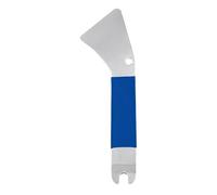 Utensile sollevatore per pannelli a profilo curvo, in acciaio inox, blu | Leva biforcuta automobilistica per manutenzione della portiera del cruscotto