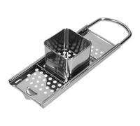 Navaris Utensile Spatzle Tirolese - Macchina per Fare la Pasta Fresca - Attrezzo per Gnocchi Tedeschi - Spatzlehobel - Schiaccia Passatelli - Grattugia Professionale in Acciaio