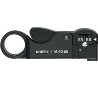 KNIPEX Spelacavi per cavi coassiali in blister 105 mm, 16 60 05 SB