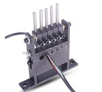 Utensile spelafili per rame - Macchina spelafili manuale, 5 fori per cavi di scarto da 1-30 mm, include 4 lame per una pelatura efficiente dei fili
