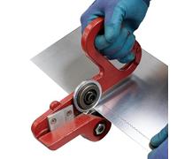 Utensile Tagliatrice per Metalli - Manuale Azione Doppia Ruota Per Taglio di Tegole | in Metallo Regolabili,per Acciaio Alluminio Latta Cartone e Condotti HVAC