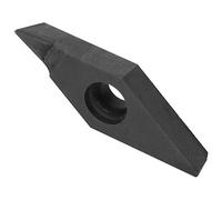 Utensile Taglio con Inserto Diamantato Utensile Tornio con Taglierina per Tornio CNC PCD per Lavorazione Ultrasottile, Metalli Non Ferrosi e Fibre di Vetro TNMA16404