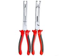 Utensile tecnico manuale da 22,9 cm per connettore elemento riscaldante e per smontaggio del sensore nel lavoro di pannelli elettrici (curva da 22,9 cm)