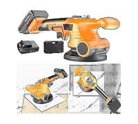 Utensile Vibrante per piastrellista, piastrellista Elettrico, piastrellista per Pavimenti da 0,6-1,2 m Che Posa l'attrezzo Vibrante con Ventosa Grande, carico Massimo 200 kg (Colore : 2 Batt