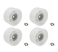 Utensili 4 PACK 00632045 Rullo for asciugatrice adatto for BOSCH Compatibile con Siemens Asciugatrice Jokey Ruota Tensionamento Puleggia della cinghia