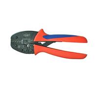 Utensili a crimpare a mano for crimpare Connettore a spina aperta non isolato. Pinza a cricchetto da 0,1-2,5 mm² Per il fai da te e la riparazione dei cavi
