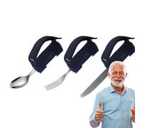 Utensili adattivi: strumenti ergonomici per mangiare portatili, design leggero e resistente, impugnature morbide | per la ristorazione assistita, anziani, disabilità, riabilitazione, al