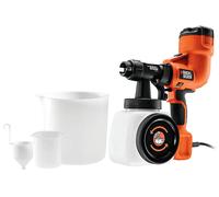 Black & Decker Pistola a spruzzo per verniciare imbiancare Professionale Verniciatore Capacità 1,2 Litri Potenza 400 Watt - HVLP200