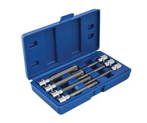 Utensili BlueSpot - Prese a incastro TORX extra lunghe da 3/8 poll. 7 pezzi