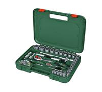 Utensili BOSCH Set di Chiavi a Bussola Bosch 57 Pezzi 1/4" + 1/2" in Valigetta (1600A02Z9G)