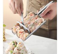 Utensili creativi per la produzione di polpette, cucchiai, utensili per