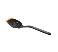 Fiskars Schiumarola, Lunghezza: 30 cm, Plastica/Silicone, Functional Form, Nero/Arancione, 1027302