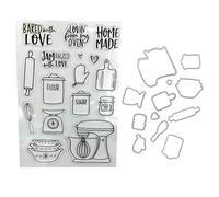 Utensili da cucina in silicone trasparente timbro & Die Cuts Cartoon goffratura modello di carte che fanno forniture di carta muore per la creazione di biglietti sentimenti