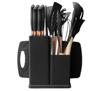 Utensili da cucina kit 19 pezzi in silicone antiaderente resistente | Set di utensili da cucina per interni, casa, mostra, piano di lavoro, appartamento, famiglia domestica