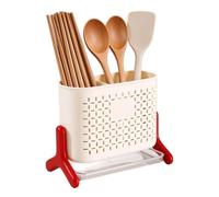 Utensili da cucina per esterni, supporto multi-scomparto per bacchette | Organizer versatile per utensili, simpatico supporto per casa, dormitorio, fattoria, pinze per sbattere le uova