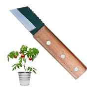 Utensili da giardinaggio | 18 cm maniglia comoda portatile in lega | Utensile per innesto con bordo di precisione - per interni casa appartamento balcone terrazza giardino vasi bonsai germogli