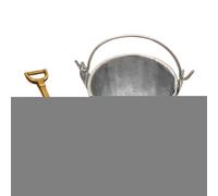 Utensili da giardinaggio in miniatura, 2 pezzi pala per casa delle bambole, set di cubo realistico per bambini, ragazze, casa, scuola, lavoro e progetti creativi