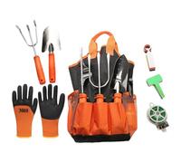 Utensili da giardino - Con borsa per il trasporto e guanto | da giardino e attrezzi da giardino - Per uomini, anziani e amanti del giardino - Idee regalo per compleanno, Natale e