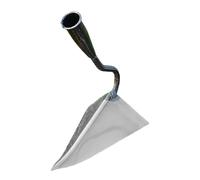 Utensili da giardino triangolo triangolo, strumento per erbacce a triangolo in metallo - Grattugia per il giardinaggio per scavare l'immersione | Per coltivazione, scavare trincee, lavori di paesaggio
