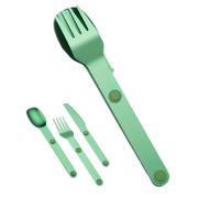 Utensili da viaggio - cucchiaio forchetta coltello 3 pezzi posate magnetiche, cucchiaio e forchetta, set di combinazione - per donne e uomini all'aperto, escursioni, campeggio, picnic, ciclismo, zaino