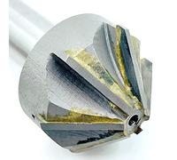 utensili di fresatura numerica, Fresa svasatrice in carburo TCT 60/90 gradi for smussatura e sbavatura (16-60 mm)(60mm-90degree)