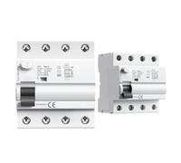 Utensili elettrici GYL9B Guida Din Tipo B Interruttore Di Corrente Di Dispersione Verso Terra DC RCCB 4P 40A 63A 30mA 300mA Tipo B RCD 6KA 1 Pz