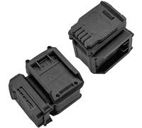 Utensili elettrici Hammer Converter Abs Housing Black Dongcheng 20v - Trapani Compatibile con alimentazione Avere Adattatore Batteria a doppio alloggiamento 108x98x87mm per USB-c