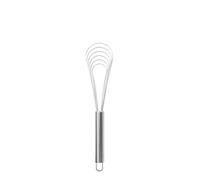 Utensili for uova da 8"10"12" in acciaio inossidabile con frusta piatta 3 pezzi for i preparativi for la cottura in cucina per Mescolare(10 inch)