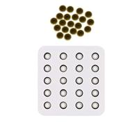 Utensili in silicone per gabbia per saghe - alveare telaio a nido d'ape accessorio forma 20 fori - strumento antiaderente stabilizzazione durante l'apicoltura e la pulizia manuale