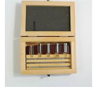 Utensili industriali Set di 9 brocce for chiavette HSS, boccole for taglio metalli CNC