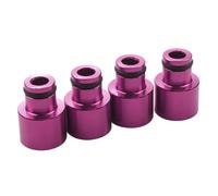 Utensili Iniettore 4 pezzi di ugello per iniettore carburante, adattatore per per, parti automobili modificate Iniettore di Carburante(PURPLE)