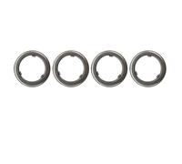 Utensili Iniettore Carburante Iniettore Ugello Anello di tenuta dell'iniettore, elementi di disaccoppiamento a scatto adatti per BMW N55 N20 13537577649(4 Pcs)