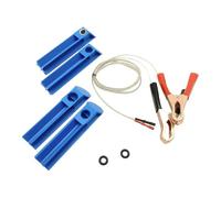 Utensili Iniettore Carburante Iniettore Ugello Kit di pulizia per iniettori di carburante con cavi di prova da 40 pollici, adattatori di 4 dimensioni, set di strumenti di pulizia fai da te